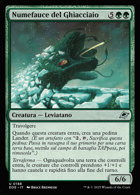 Numefauce del Ghiacciaio