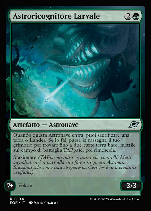 Astroricognitore Larvale