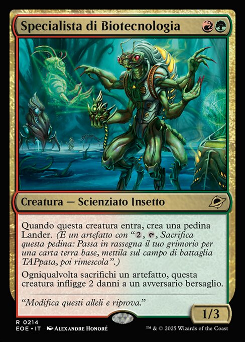 Specialista di Biotecnologia