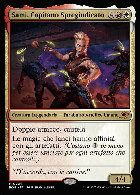 Sami, Capitano Spregiudicato