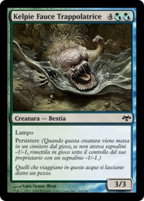 Kelpie Fauce Trappolatrice