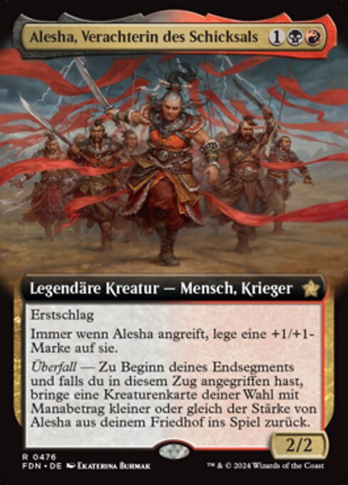 Alesha, Who Laughs at Fate