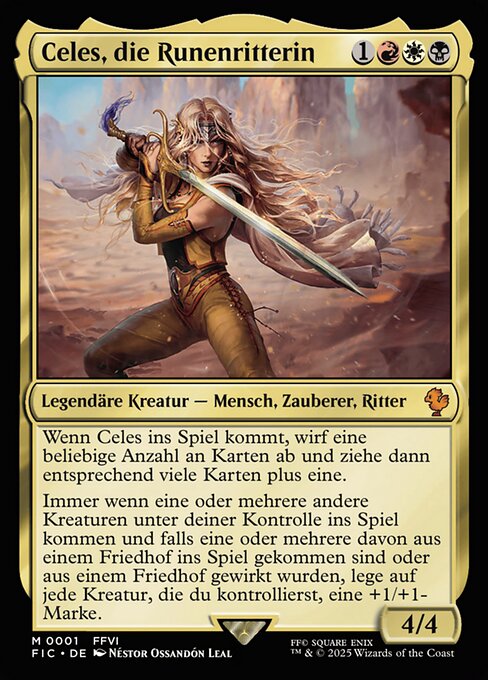 Celes, die Runenritterin