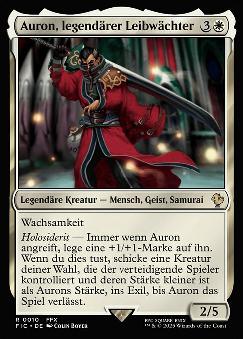 Auron, legendärer Leibwächter
