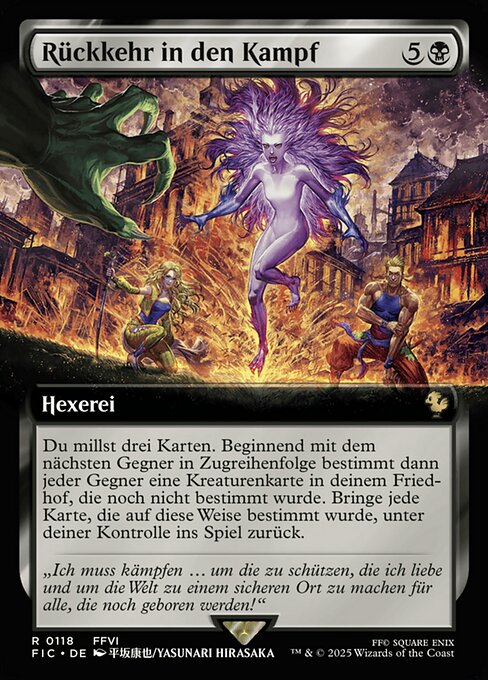 Rückkehr in den Kampf