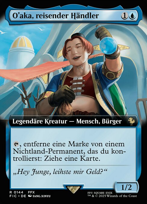 O'aka, reisender Händler
