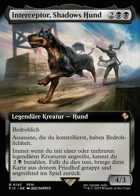 Interceptor, Shadows Hund