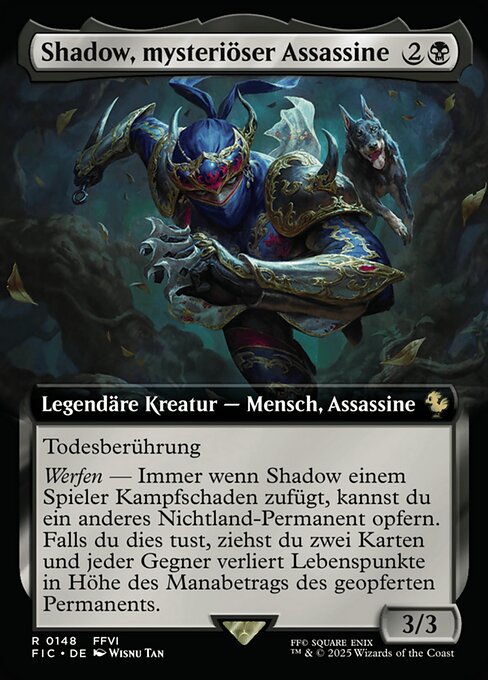 Shadow, mysteriöser Assassine
