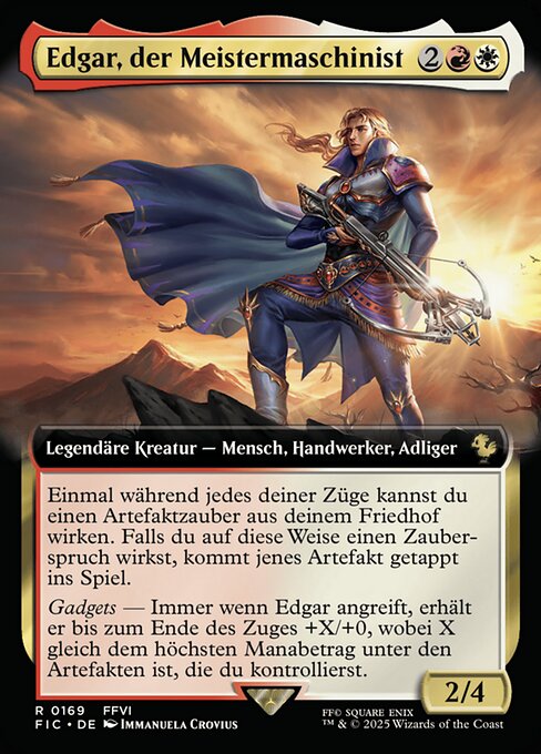 Edgar, der Meistermaschinist