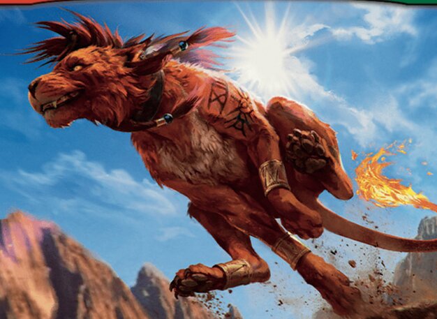 Red XIII, stolzer Krieger