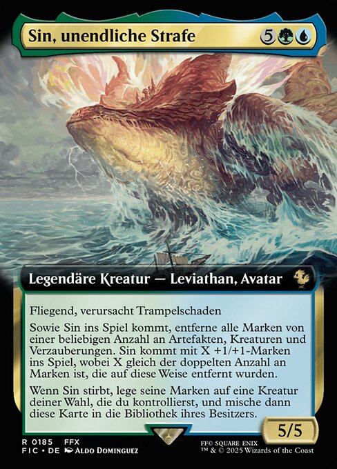 Sin, unendliche Strafe