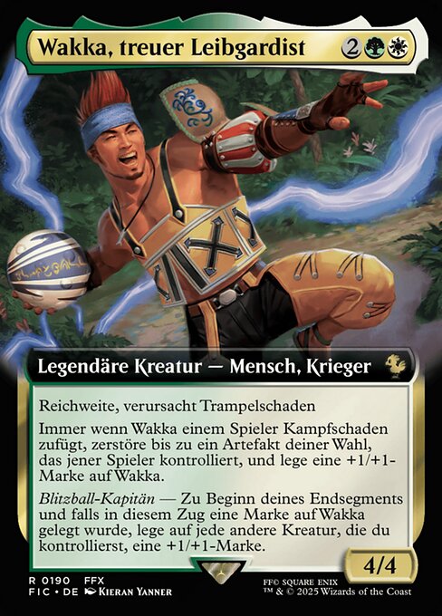 Wakka, treuer Leibgardist