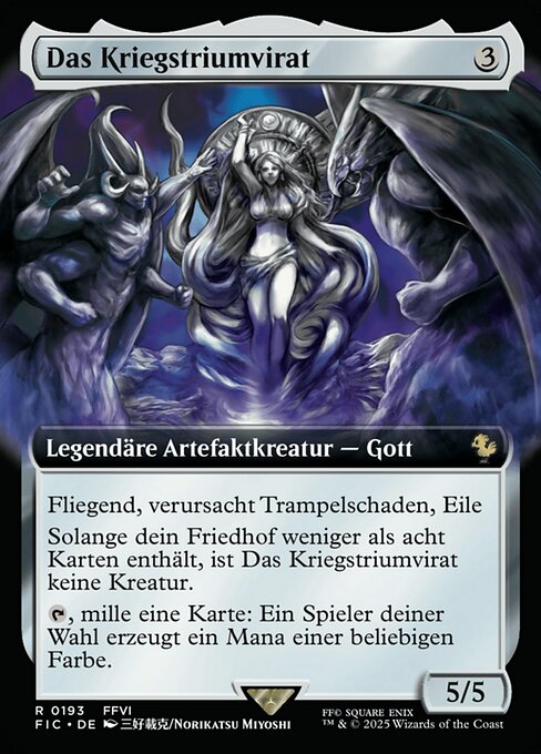 Das Kriegstriumvirat