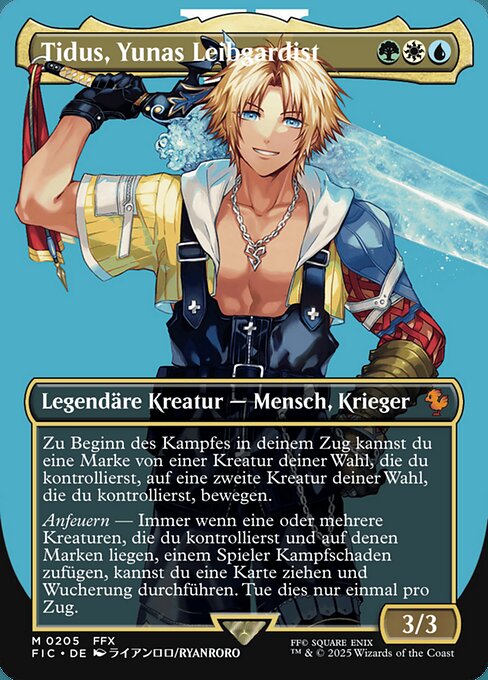 Tidus, Yunas Leibgardist