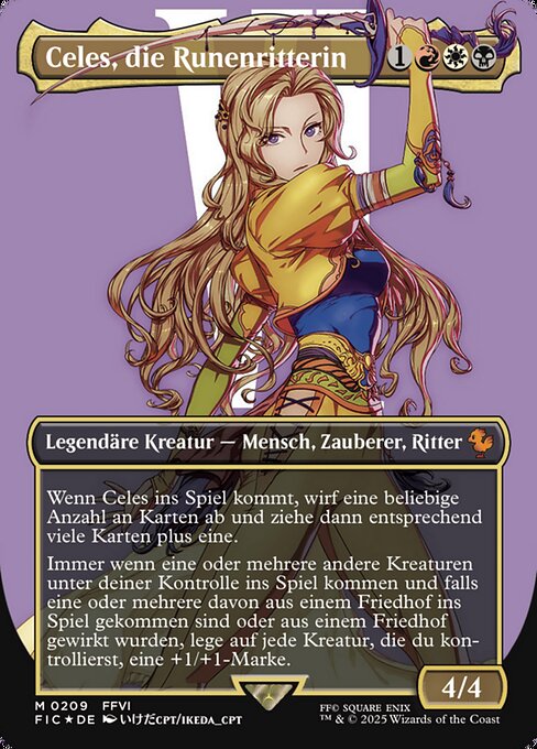 Celes, die Runenritterin