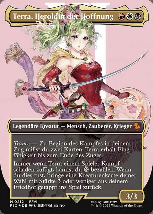 Terra, Heroldin der Hoffnung