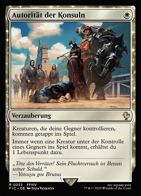 Authority of the Consuls