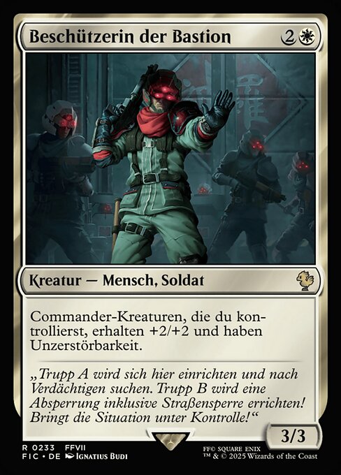 Beschützerin der Bastion