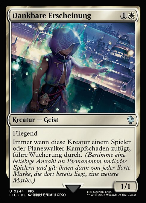 Dankbare Erscheinung