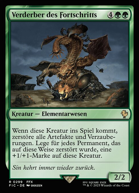 Verderber des Fortschritts