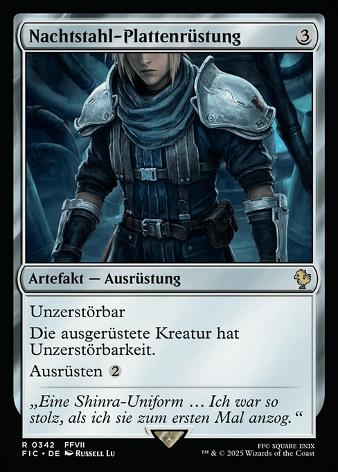 Nachtstahl-Plattenrüstung