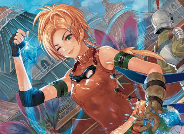 Rikku, findige Leibgardistin