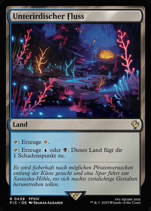 Unterirdischer Fluss