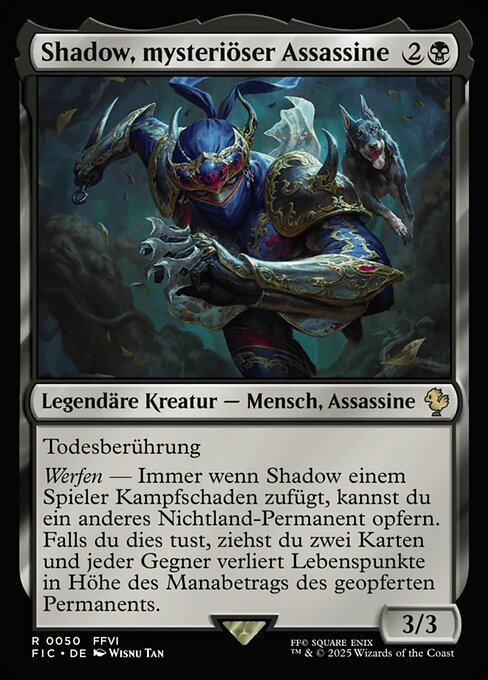Shadow, mysteriöser Assassine
