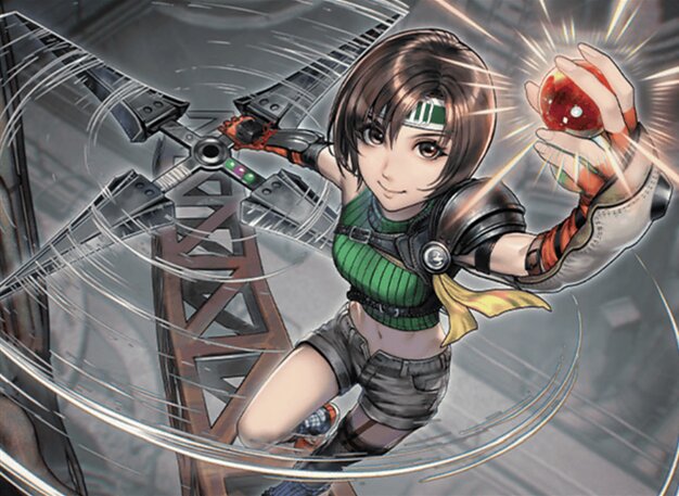Yuffie, Materia-Jägerin