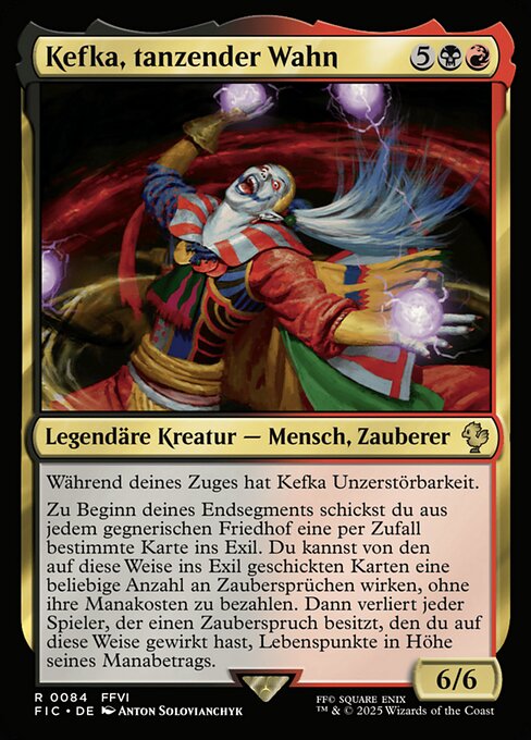 Kefka, tanzender Wahn