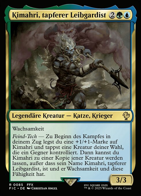 Kimahri, tapferer Leibgardist