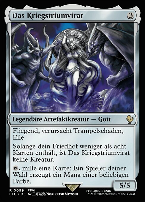 Das Kriegstriumvirat