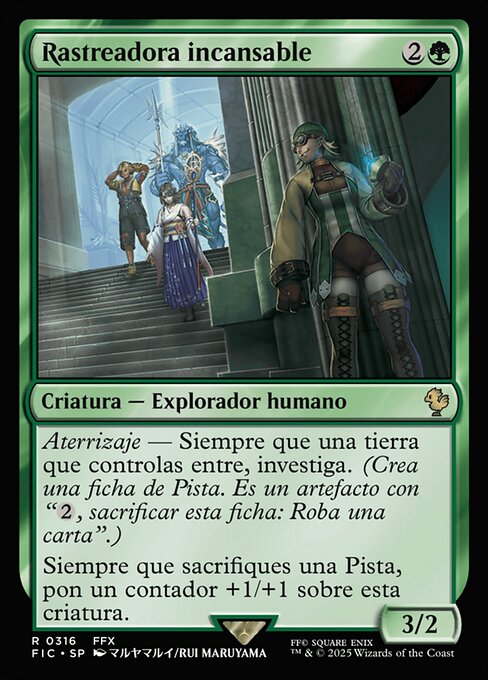 Rastreadora incansable