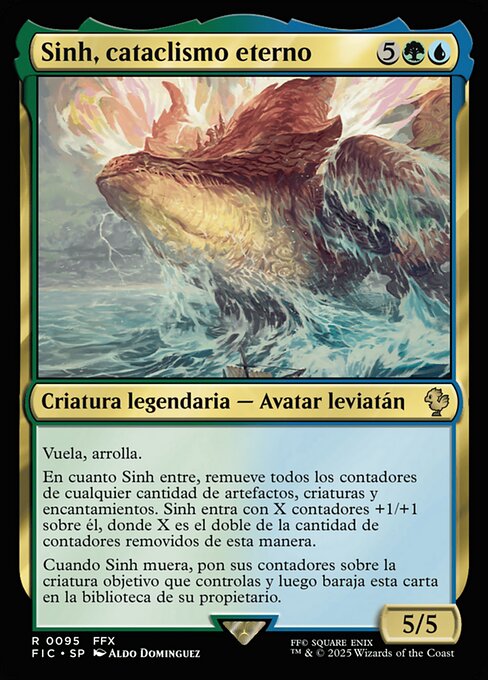 Sinh, cataclismo eterno