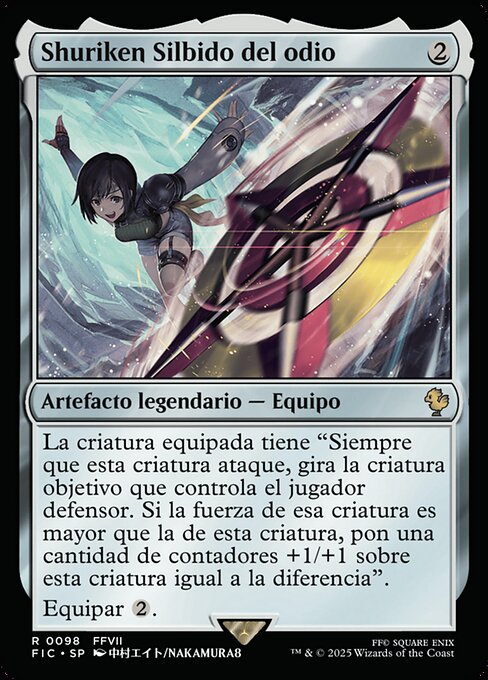 Shuriken Silbido del odio