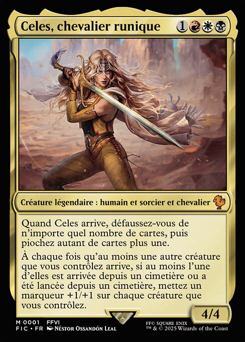 Celes, chevalier runique