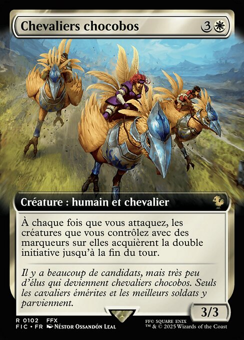 Chevaliers chocobos