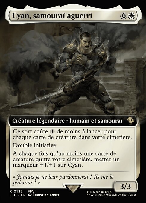 Cyan, samouraï vengeur