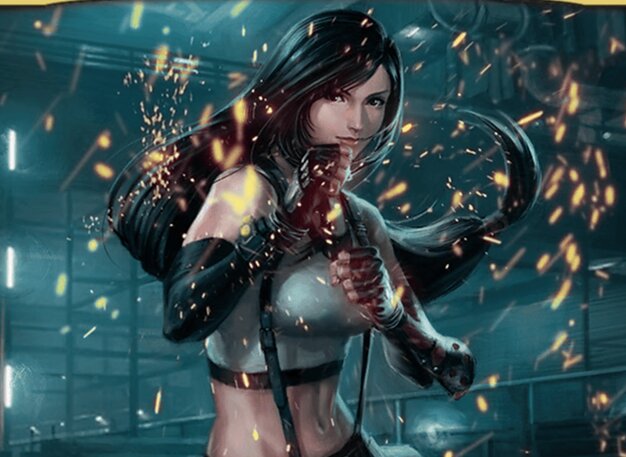 Tifa, experte en arts martiaux