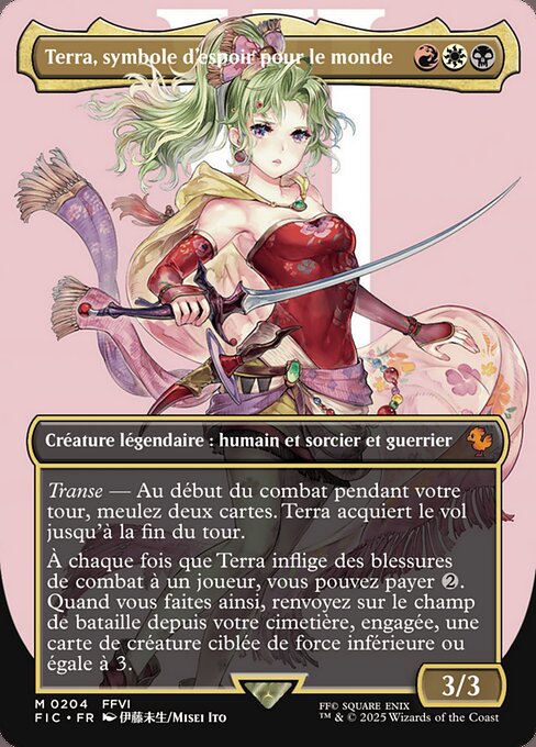 Terra, symbole d'espoir pour le monde