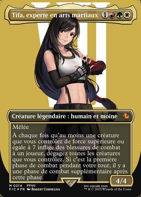 Tifa, experte en arts martiaux