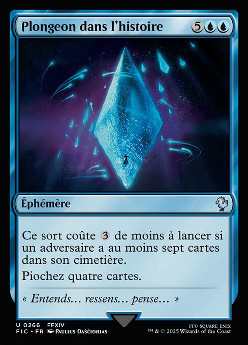 Plongeon dans l'histoire