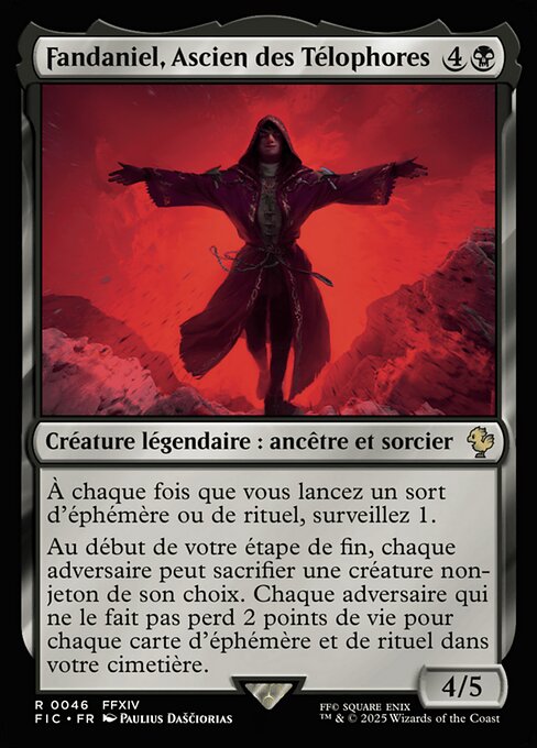 Fandaniel, Ascien des Télophores