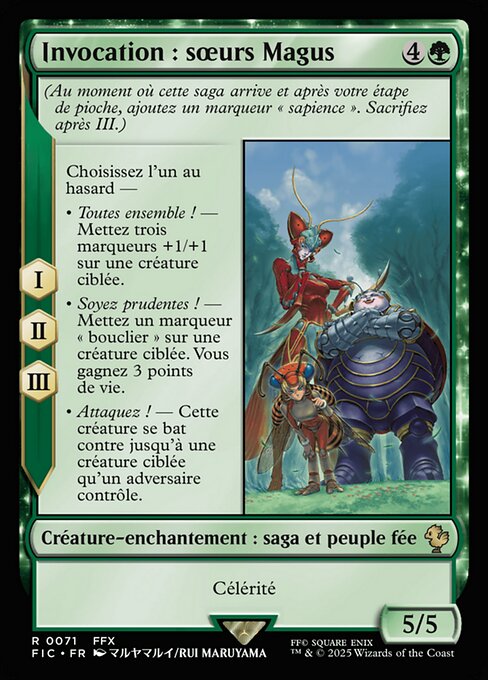Invocation : sœurs Magus