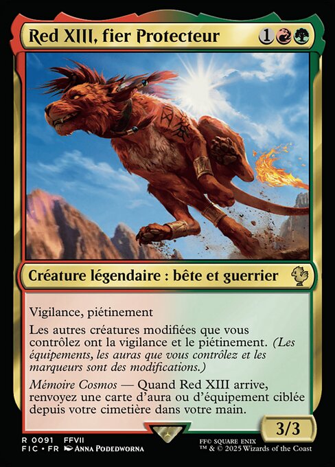 Red XIII, fier protecteur