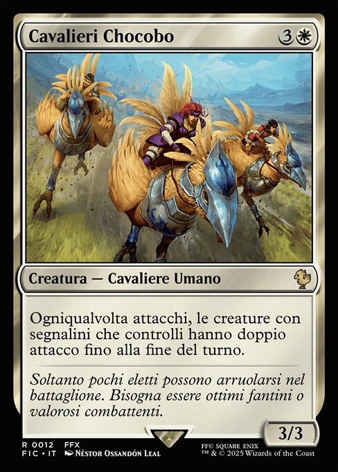 Cavalieri Chocobo