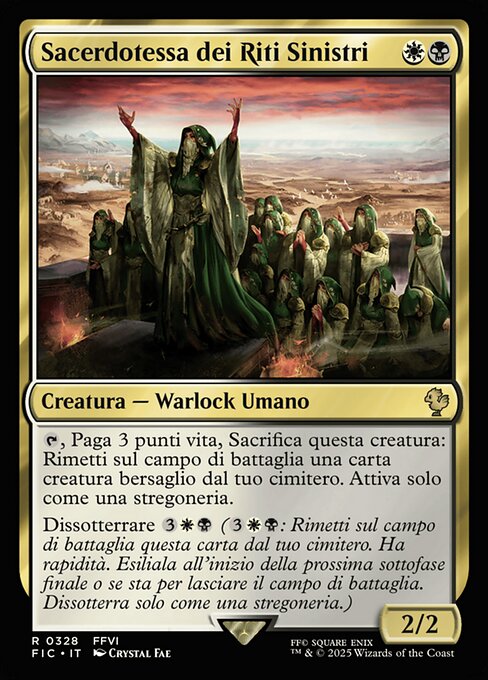 Sacerdotessa dei Riti Sinistri