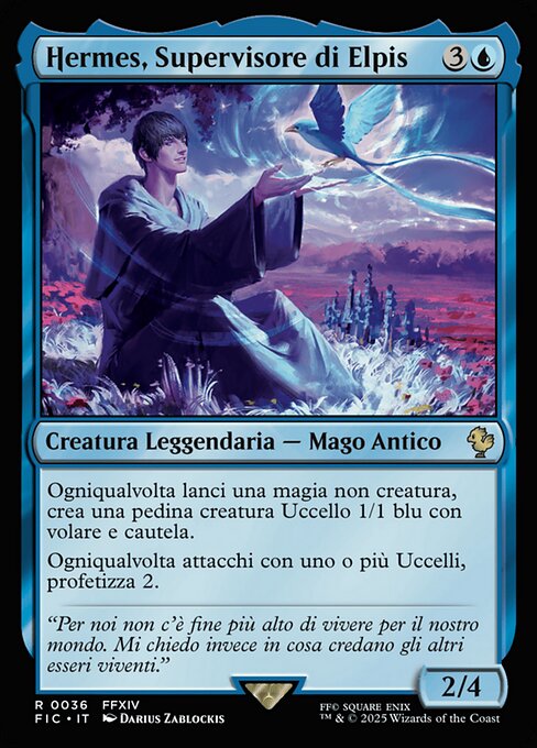 Hermes, Supervisore di Elpis