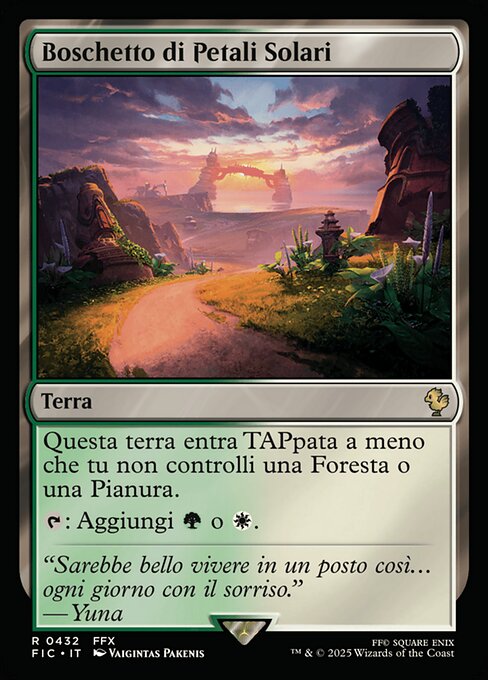 Boschetto di Petali Solari