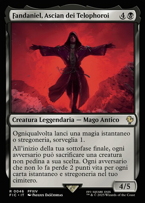 Fandaniel, Ascian dei Telophoroi